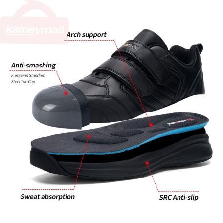 sweat absorption safety shoes