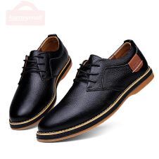 Genuine Leather Shoes Handmade Shoes Men Casual Shoes Sneakers New High Quality Vintage Men Cow Leather Flats Leather Shoes