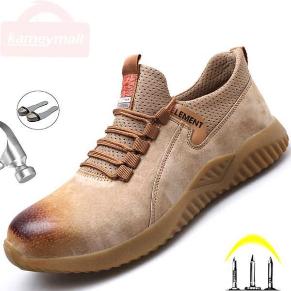 cotton fabric comfy resistant safety shoes