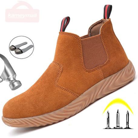 high quality steel toe boots