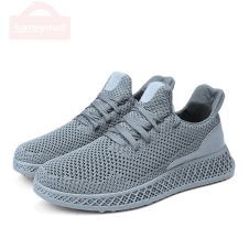 Fly Weaving Men Casual Shoes Sneakers Black Breathable Sport Shoes Running Jogging Outdoor
