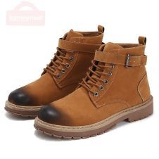 2021 Fashion Winter Shoes Men Winter Boots For Ankle Boots Short Suede Boots Mens Boots Plush Men Shoes Adult