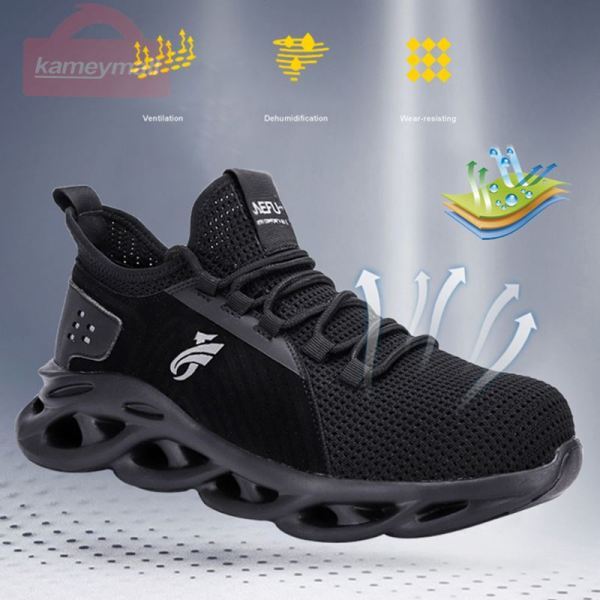 breathable safety shoes