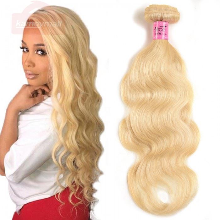 blond wavy long hair wig