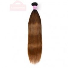 Superior Straight Human Hair Wig Weave Virgin 1 Bundles #FB30 Colored Hair Kameymall