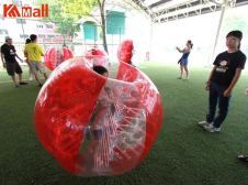 giant clear plastic ball