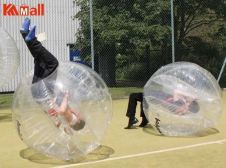 transparent zorb ball to exercise