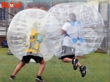 Zorbing Giant Ball For Humans Bubble Soccer Chicago Transparent Tear Resistant
