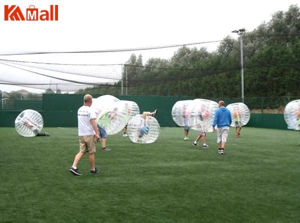 clear inflatable ball