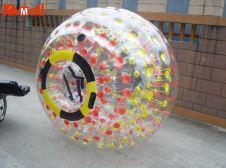 colorful dots zorb ball