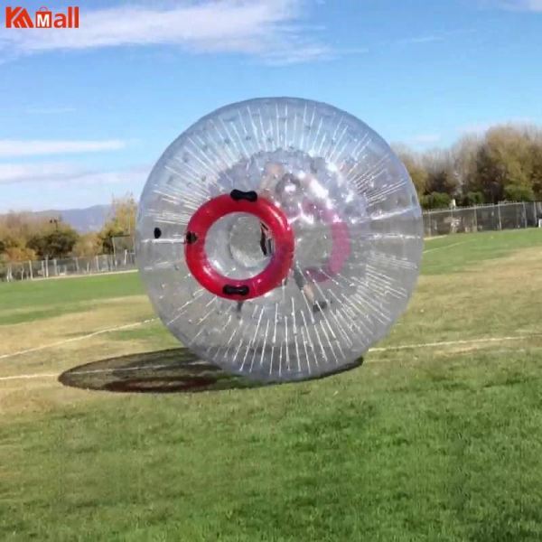 0.8mm pvc transparent bubble soccer