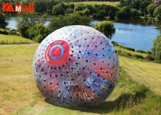 zorbing reflective colorful string