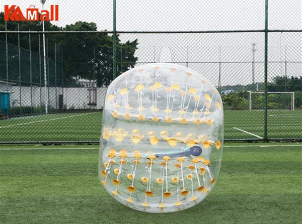 clear blow up balls