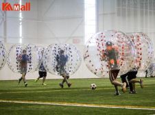 Hofstra Bubble Soccer Giant Ball For Humans Red Dot Cheap Human Knocker Ball


