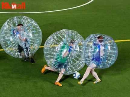 human inflatable bubble ball game