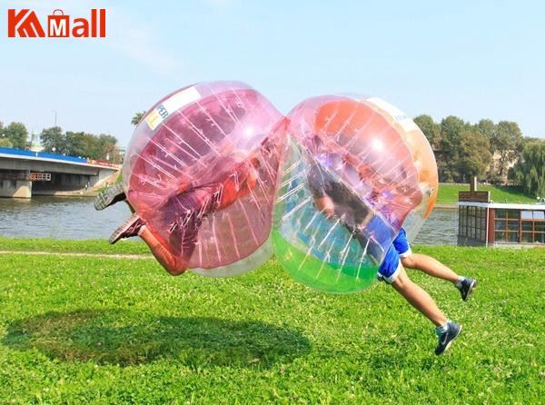 giant human bubble ball