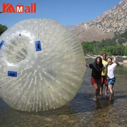 transparent zorb ball for lake