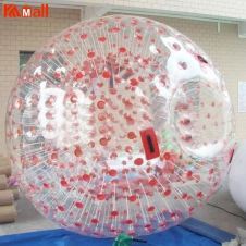 bubble soccer red dot