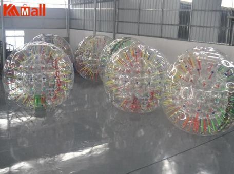 multiple color zorb ball