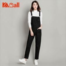 Plus size 8XL jeans women 2020 spring autumn new fashion slim Back band pants Female Korean style black loose trousers women
