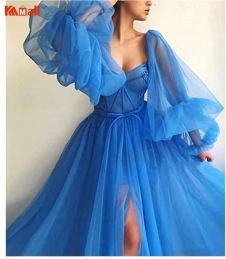 evening dress royal blue