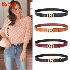 Luxury Designer Women Genuine Leather Belts new High Quality Alloy Buckle Belt Female fashion pure cow-leather jeans Waist Belts