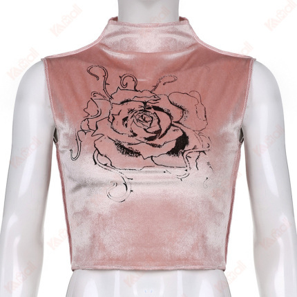 high neck tank tops