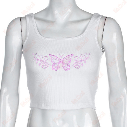 white trendy tank tops