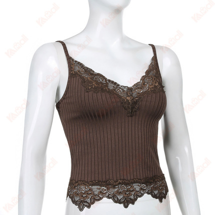 deep v tank tops