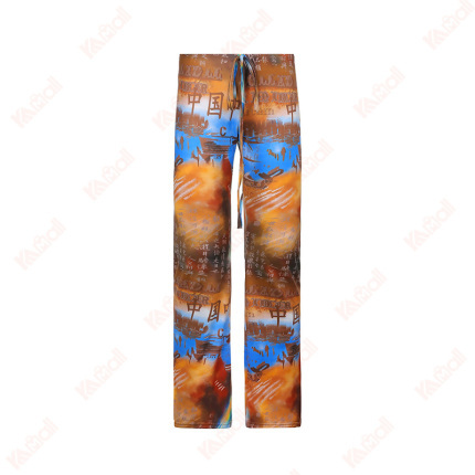straight leg casual normal thickness pants