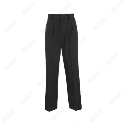 chemical fiber blend casual pants