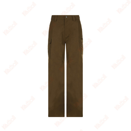 long brown casual loose pants