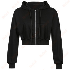 black cool hoodie