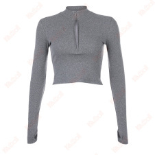 stylish grey slim fit sweatshirts