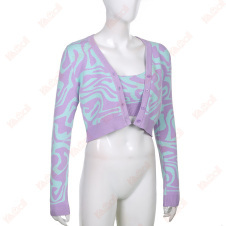 top sale fashion purple cardigans