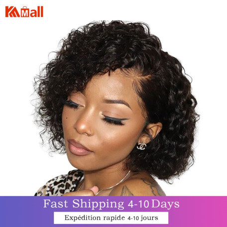human hair wigs short