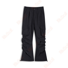 street cool black cargo pants