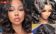 beautiful black human hair wigs extensions