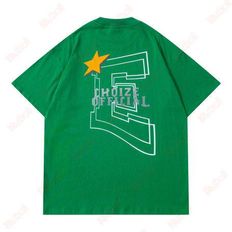 trendy printed green t shirts