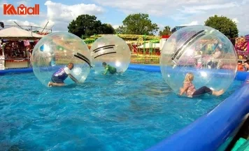 cheap inflatable zorb ball person inside
