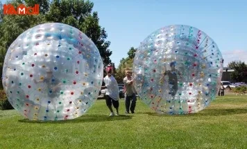 inflatable colorful zorb human hamster ball