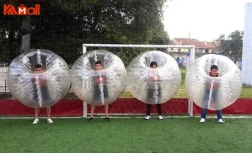 inflatable ball zorb in every place