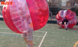 invite friends to play zorb ball