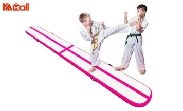 pink air track wonderful for babies