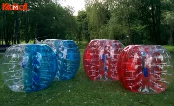 be positive about playing zorb ball