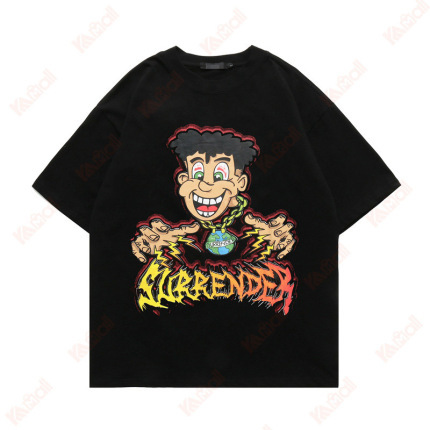 summer hip hop black t shirt