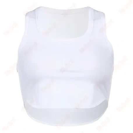 funky shoulder strap cotton tank top