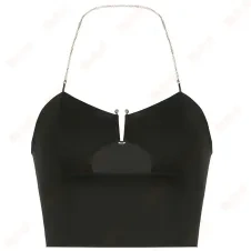 women hanging neck type summer tank tops