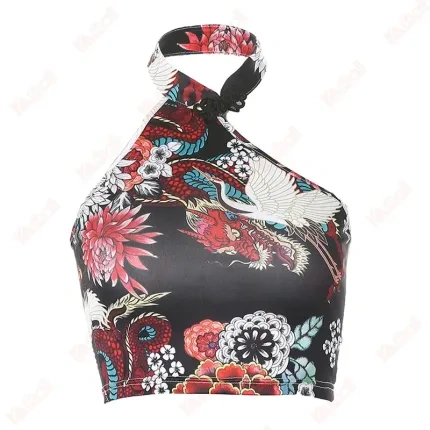hanging neck type tank top for ladies