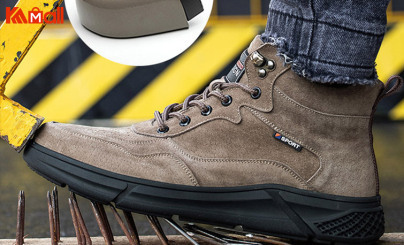 lightweight waterproof steel toe safety shoes